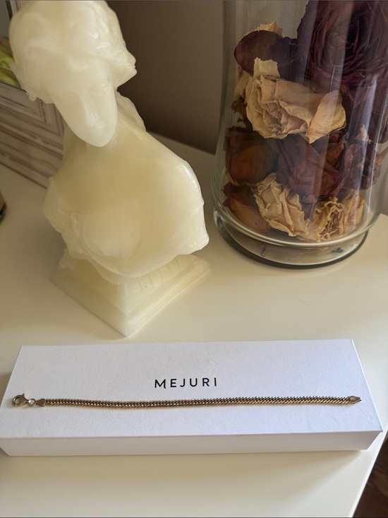 Mejuri Accessories - Mejuri Gold Herringbone Chain Bracelet